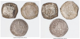 Charles I 3-Piece Lot of Uncertified 1/2 Crowns, Average size 32mm. Average weight 14.96gm. Sold as is, no returns. 

HID09801242017

© 2020 Herit...