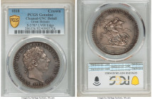 George III Crown 1818 UNC Details (Cleaned) PCGS, KM675, S-3787. LVIII edge. Full crisp strike and attractively toned. 

HID09801242017

© 2020 He...