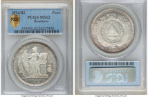 Republic Peso 1894/82 MS62 PCGS, Tegucicalpa mint, KM62.

HID09801242017

© 2020 Heritage Auctions | All Rights Reserved