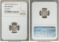 4-Piece Lot of Certified Assorted Issues NGC, 1) British Honduras: British Colony. Victoria 5 Cents 1894 - UNC Details (Cleaned), KM7 2) British West ...