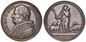 Roma. Pio IX (1846-1878). Medaglia anno XXXII/1877 AG gr. 34,31 diam. 43 mm. Opus Giuseppe Bianchi e Francesco Bianchi. Per il cinquantesimo anno di e...