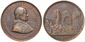 Roma. Pio IX (1846-1878). Medaglia (1846) AE gr. 64,48 diam. 50 mm. Opus Pietro Girometti e Nicolò Cerbara. Bartolotti SD-43. Minimi colpetti sul bord...