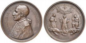 Roma. Benedetto XV (1914-1922). Medaglia anno VI/1920 AE gr. 35,62 diam. 44 mm. Opus Aurelio Mistruzzi. Per le canonizzazioni del 1920. Bartolotti E92...