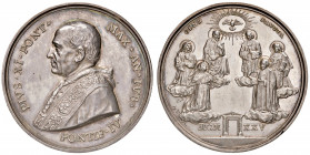 Roma. Pio XI (1922-1939). Medaglia del Giubileo anno IV/1925 AG gr. 32,95 diam. 44 mm. Opus Aurelio Mistruzzi. Per le canonizzazioni dei Santi del 192...