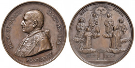 Roma. Pio XI (1922-1939). Medaglia del Giubileo anno IV/1925 AE gr. 31,88 diam. 44 mm. Opus Aurelio Mistruzzi. Per le canonizzazioni dei Santi del 192...