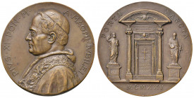 Roma. Pio XI (1922-1939). Medaglia del Giubileo 1925 AE gr. 42,54 diam. 43,5 mm. Opus Francesco Parisi. Per l'apertura della Porta Santa. Cusumano-Mod...
