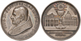 Roma. Pio XI (1922-1939). Medaglia anno VIII (1929) AG gr. 36,06 diam. 44 mm. Opus Aurelio Mistruzzi. Per il concordato con l'Italia. Bartolotti E929....