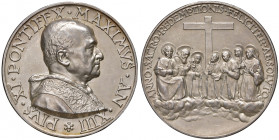 Roma. Pio XI (1922-1939). Medaglia anno XIII (1934) AG gr. 37,51 diam. 44 mm. Opus Aurelio Mistruzzi. Per le canonizzazioni del 1934. Bartolotti E934....