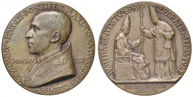 Roma. Pio XII (1939-1958). Medaglia 1942 AE gr. 17,36 diam. 36 mm. Opus Aurelio Mistruzzi. Per il Giubileo episcopale del pontefice. Cusumano-Modesti ...