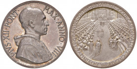 Roma. Pio XII (1939-1958). Medaglia anno VIII (1946) AG gr. 36,35 diam. 44 mm. Opus Aurelio Mistruzzi. Per il Concistoro del 1946. Bartolotti E946. Ra...