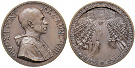 Roma. Pio XII (1939-1958). Medaglia anno VIII (1946) AE gr. 32,78 diam. 44 mm. Opus Aurelio Mistruzzi. Per il Concistoro del 1946. Bartolotti E946. Ra...