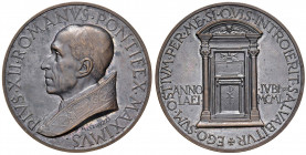 Roma. Pio XII (1939-1958). Medaglia del Giubileo 1950 anno XII AE gr. 33,58 diam. 44 mm. Opus Aurelio Mistruzzi. Per il Giubileo del 1950. Bartolotti ...