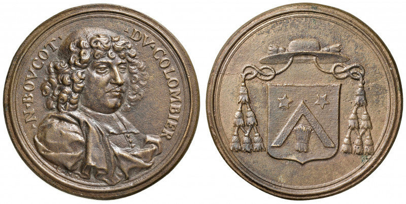 Francia. Nicolas Boucot du Colombier (sec. XVII). Medaglia AE gr. 51,19 diam. 51...