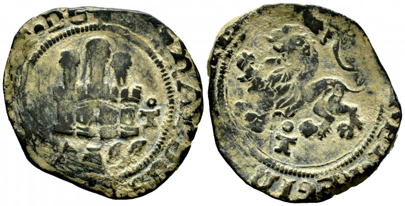 Catholic Kings (1474-1504). 2 maravedis. Toledo. (Cal-111). (Rs-819). Ae. 4,30 g...