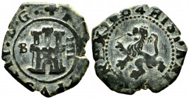 Philip III (1598-1621). 4 maravedis. 1604. Burgos. (Cal-213). (Jarabo-Sanahuja-D19). Ae. 2,34 g. VF/Choice VF. Est...25,00. 

Spanish Description: F...