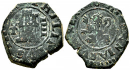 Philip III (1598-1621). 4 maravedis. 1618. Toledo. (Cal-278). (Jarabo-Sanahuja-D308). Ae. 3,69 g. Visible date on its basis. VF/Almost VF. Est...25,00...