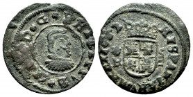 Philip IV (1621-1665). 8 maravedis. 1662. Coruña. R. (Cal-316). (Jarabo-Sanahuja-M147). Ae. 2,09 g. Almost VF. Est...20,00. 

Spanish Description: F...