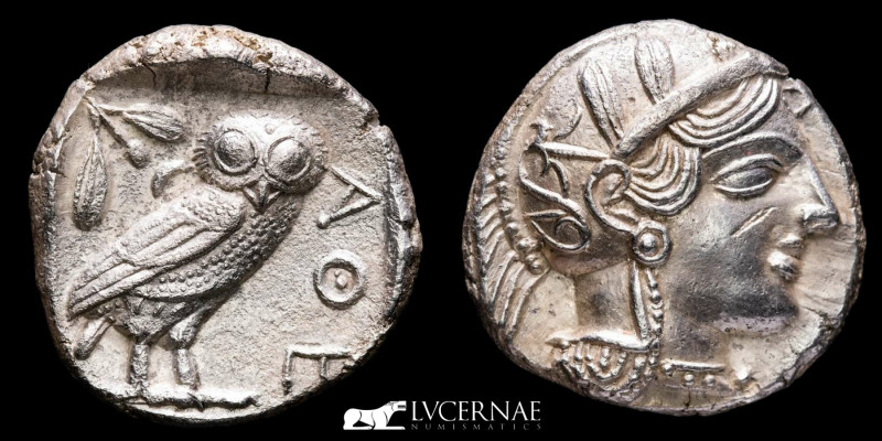 Ancient Greek - Attica, Athens. (454/404 BC.) - Silver Tetradrachm. (17,08 g. 19...