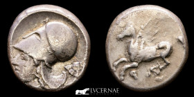 Corinthia Silver Stater 8,44 g. 20 mm. Corinth 375-300 B.C. Good very fine