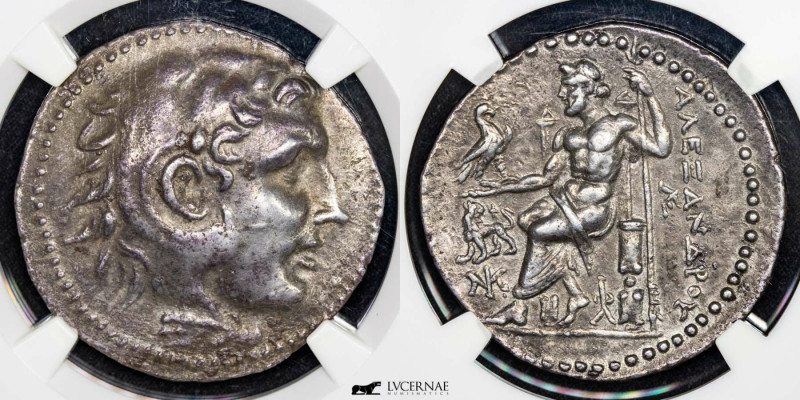 MACEDONIAN KINGDOM. Alexander III the Great (336-323 BC). AR tetradrachm (16,61 ...