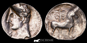 Cartagonova Silver Shekel 6.15 g. 22 mm. Cartagena, Murcia 220-205 BC Good Very Fine