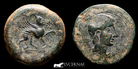 Castulo Æ Bronze As 31.99 g. 34 mm. Cazlona, Jaén 180 BC Good Very Fine
