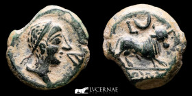 Castulo (Hispania) Bronze Semis 5,20 g, 18 mm. Linares Jaén 180-150 B.C. nEF