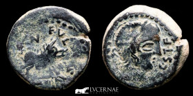 Castulo  Bronze Quadrans 5,87 g, 18 mm Castulo (Linares, Jaén) 180 - 150 B.C.  Good very fine (MBC+)