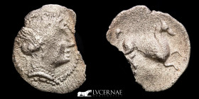 Emporiton Silver Tritartemorion 0,32 g., 12 mm. Ampurias (Girona). 220-150 a.C. VF