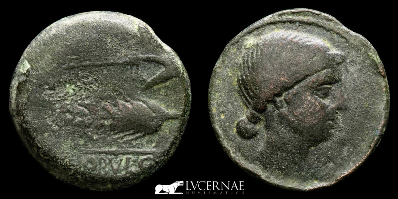 Ancient Hispania. Obulco (Porcuna, Jaen), bronze As (13,70 g. 27 mm.). Minted in...