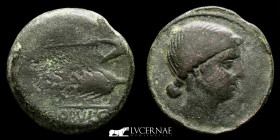 Obulco (Porcuna, Jaen) bronze As 13,70 g., 27 mm. Obulco  II century BC Good fine (MBC)