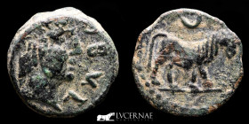 Obulco bronze Semis 5,25 g. 19 mm Hispania 1st. century BC. good very fine