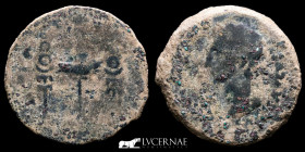 Colonia Patrica Silver Dupondius 18.73 g. 34 mm. Hispania 27 a.C-14 d.C. Very fine (MBC)