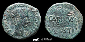Augustus bronze As 8,00 g. 26 mm. Emerita Augusta, Merida 25-23 BC good very fine