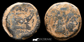 Terentius Varo Bronze As 31.68 g, 34 mm Rome 169-158 B.C. Good very fine (MBC)