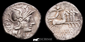 C. Aburius M.f. Geminus Silver Denarius 3,76 g., 20 mm. Rome 132 B.C. Good very fine (MBC)