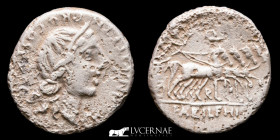 C. Annius - L. Fabius  Silver Denarius 3,94 g. 19 mm. Hispania 82-81 B.C. Very fine (BC)
