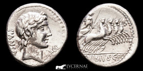 C. Vibius C. f. Pansa Silver Denarius 3,81 g. 18 mm. Rome 90 B.C.  GVF