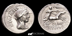 L Marcius Censorinus Silver Denarius 3,78 g., 19 mm. Rome 82 BC Good very fine