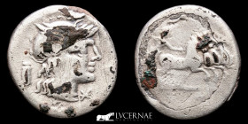 M. Opeimius Fourre Denarius 3,11 g. 18 mm. Rome 131 A.D. Good very fine