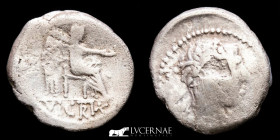 M. Porcius Cato Silver Quinarius 1.89 g., 15 mm. Rome 89 B.C. Very fine