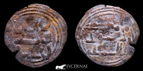 Al-Rahman II Bronze Fals 1,20 g., 20 mm. Al-Andalus 821-852 d.C. Good very fine