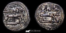 Al-Rahman II Bronze Fals 1,30 g., 19 mm. Al-Andalus 821-852 d.C. Good very fine