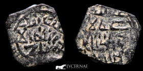 E Independiente Bronze Fals 1,00 g., 13 mm. Al-Andalus 821-852 d.C. Good very fine