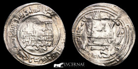 Abd al-Rahman III Silver Dirham 3,24 g, 24 mm. Al-Andalus 333 H. 945 A.D Good very fine (MBC)