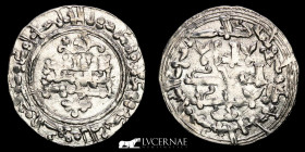 Abd al-Rahman III Silver Dirham 2,59 g, 25 mm. Medina 337 H-948 AD  AU (About Uncirculated)