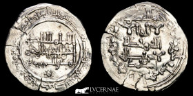 Abd al-Rahman III Silver Dirham 2,77 g, 24 mm. Medina Azahara 338 H/950 A.D.  AU (About Uncirculated)