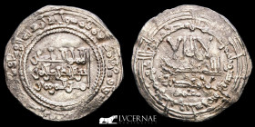 Abd al-Rahman III Silver Dirham 3,16 g, 23 mm. Medina Azahara 338 H/950 B.C Good very fine (MBC)