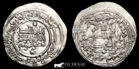 Abd al-Rahman III Silver Dirham 2,73 g. 24 mm Madinat al-Zahra' 339 H.  AU (About Uncirculated)