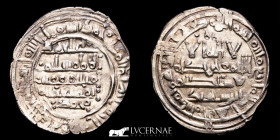 Sulayman Silver Dirham 3.38 g., 25 mm. al-Zahra 400 H-1009 AD. Good very fine (MBC)